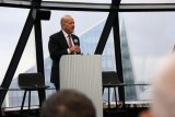 Minister Isola hosts Insurance Breakfast at the Gherkin in the City of London