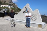 Minister John Cortes unveils monument commemorating Gorham’s Cave Complex
