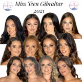 Twelve girls for Miss Teen Gibraltar contest