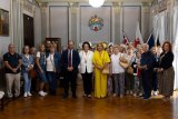 Castellar Mayor and group visit Gibraltar