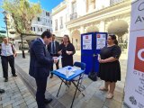 Consumer awareness campaign at the Piazza