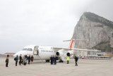 Foreign Secretary Dominic Rabb arrived in Gibraltar today