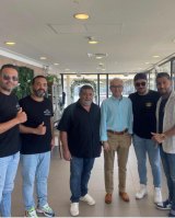 MINISTER DARYANANI WELCOMES THE GIPSY KINGS