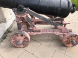 Pieces of ordnance around Gibraltar are being restored by the Nature Reserve team