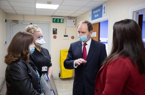 The Governor visits COVID-19 Public Vaccination Centre