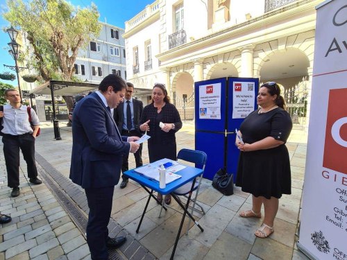 Consumer awareness campaign at the Piazza