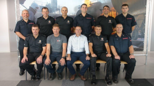 Fire Services continue training their Officers in LNG Awareness and Incident Command