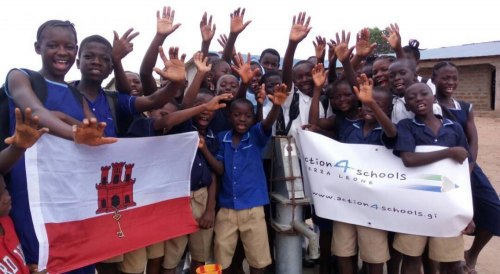 Action4Schools is a Gibraltar charity based in Sierra Leone